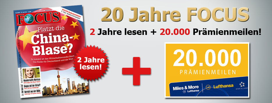 FOCUS Meilengeburtstag