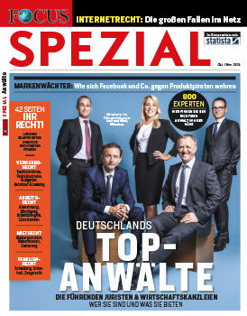 FOCUS-SPEZIAL - Anwälte 2015 Cover