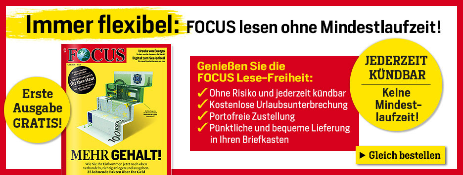 FOCUS Bis Zu 200 Pr mie Sichern Offizieller Abo Shop