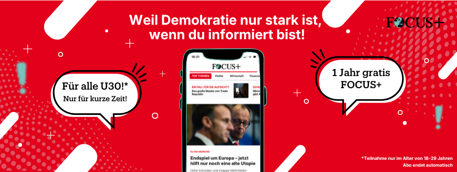 FOCUS PLUS - U30 Aktion 