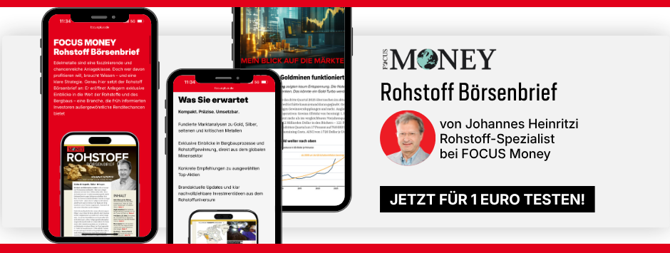 FOCUS MONEY Rohstoffe Börsenbrief
