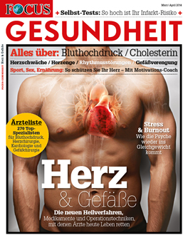 FOCUS-GESUNDHEIT - Herz & Gefäße