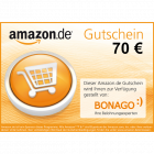 70 EUR Amazon.de Gutschein