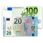 120 EUR Verrechnungsscheck