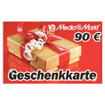 90 EUR Media Markt Geschenkkarte 