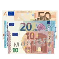 80 EUR Verrechnungsscheck