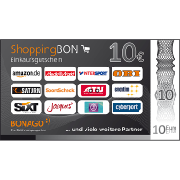 BONAGO ShoppingBON über EUR 10,- 
