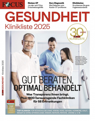 FOCUS-GESUNDHEIT - Klinikliste 