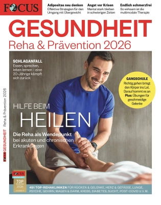 FOCUS-GESUNDHEIT - Reha & Prävention 2026