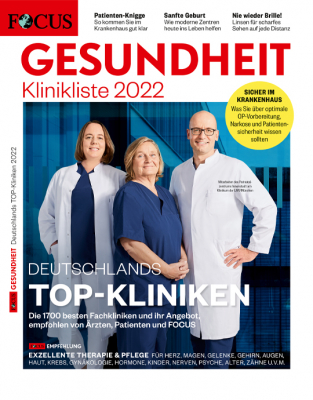 FOCUS-GESUNDHEIT - Klinikliste 2022 