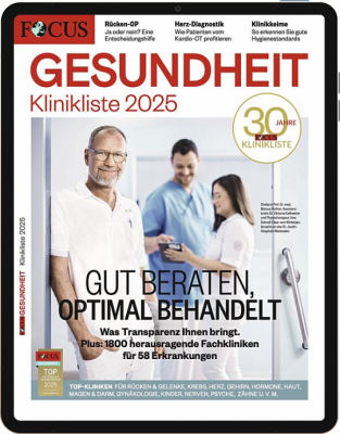 FOCUS GESUNDHEIT digital - aktuelle Ausgabe