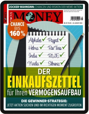 FOCUS MONEY 35/2022 E-Paper