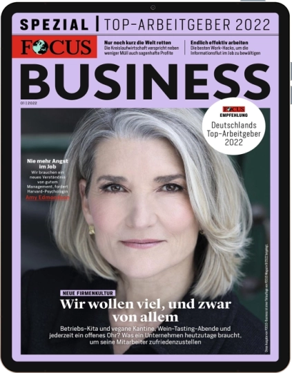 FOCUS-BUSINESS - TOP-Arbeitgeber 1/2022 E-Paper