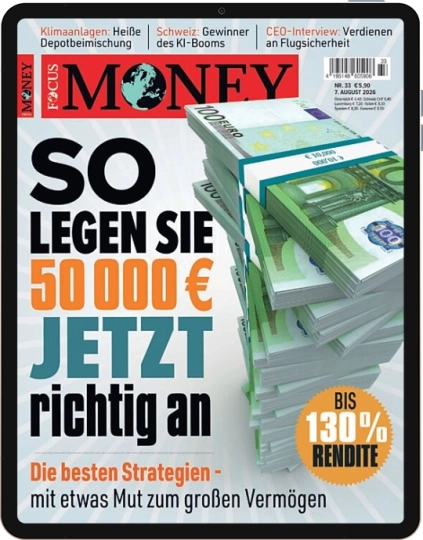 FOCUS MONEY 33/2026 E-Paper