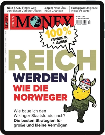 FOCUS MONEY 38/2026 E-Paper