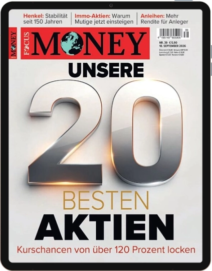 FOCUS MONEY 39/2026 E-Paper