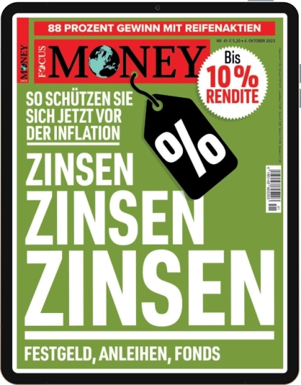 FOCUS MONEY 41/2023 E-Paper