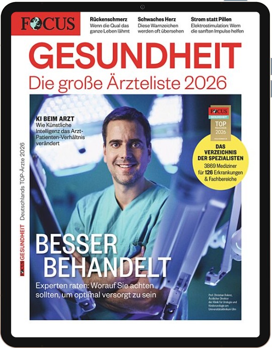 FOCUS GESUNDHEIT digital - aktuelle Ausgabe