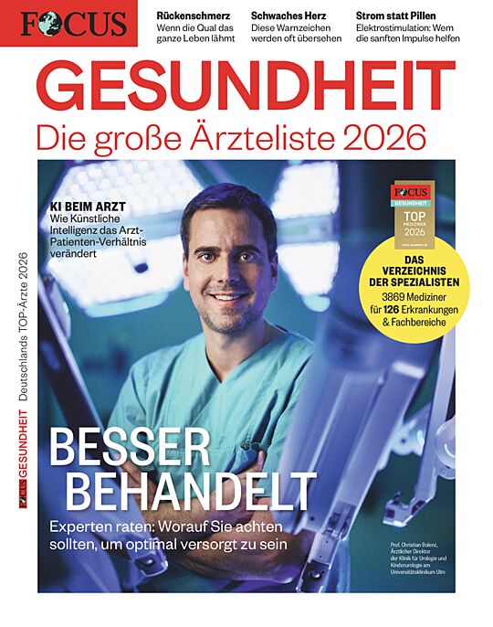 FOCUS GESUNDHEIT - aktuelle Ausgabe 06/2021
